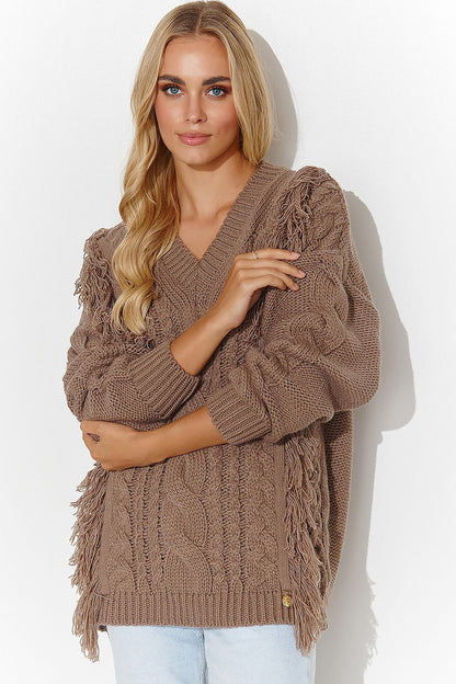 Pullover Modell 184802 Makadamia