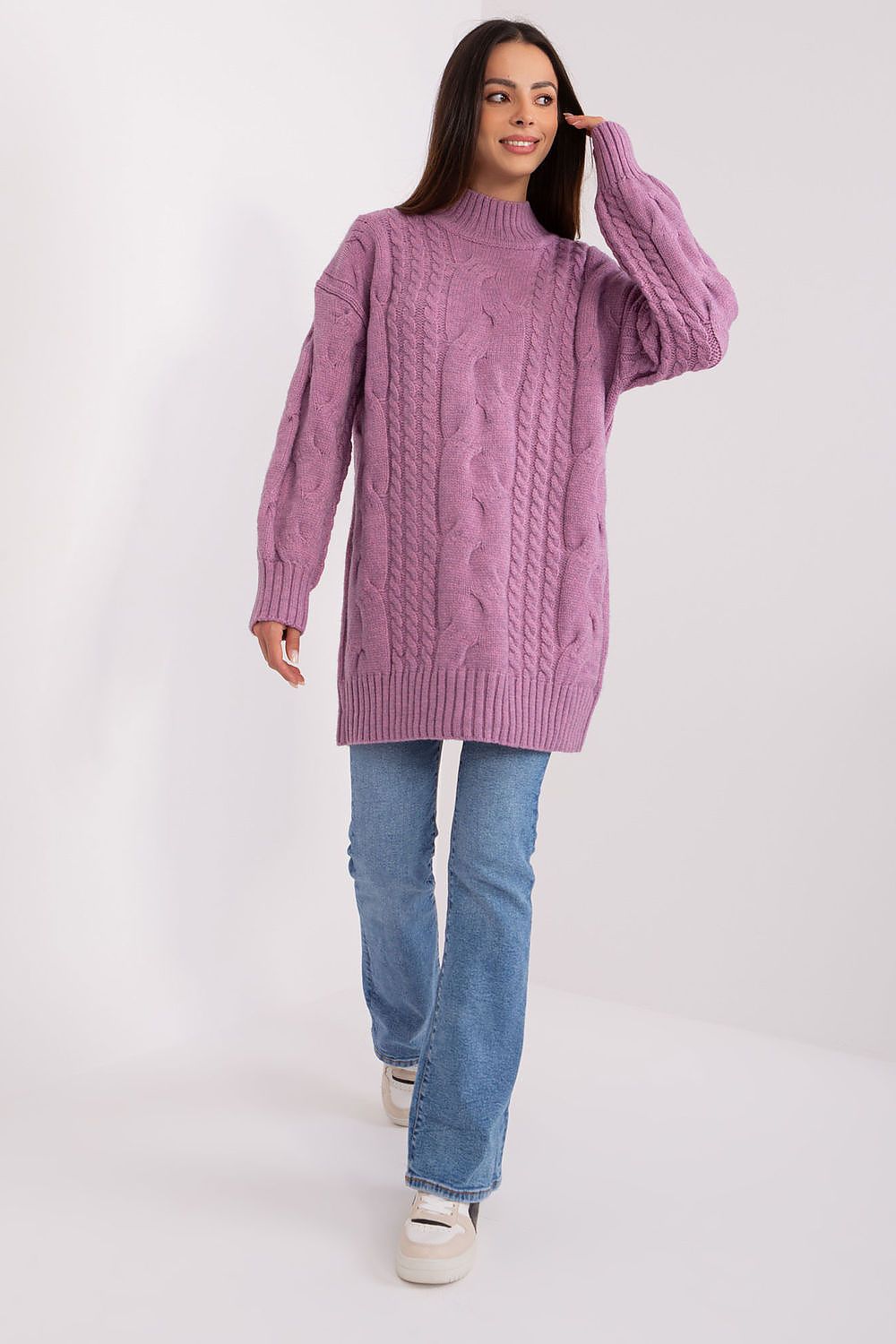 Langer Pullover Modell 185743 AT