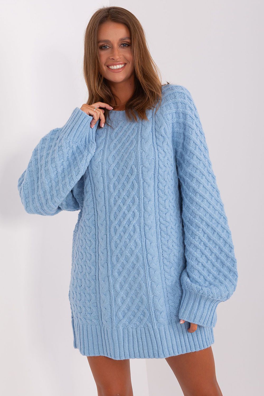 Langer Pullover Modell 185749 AT