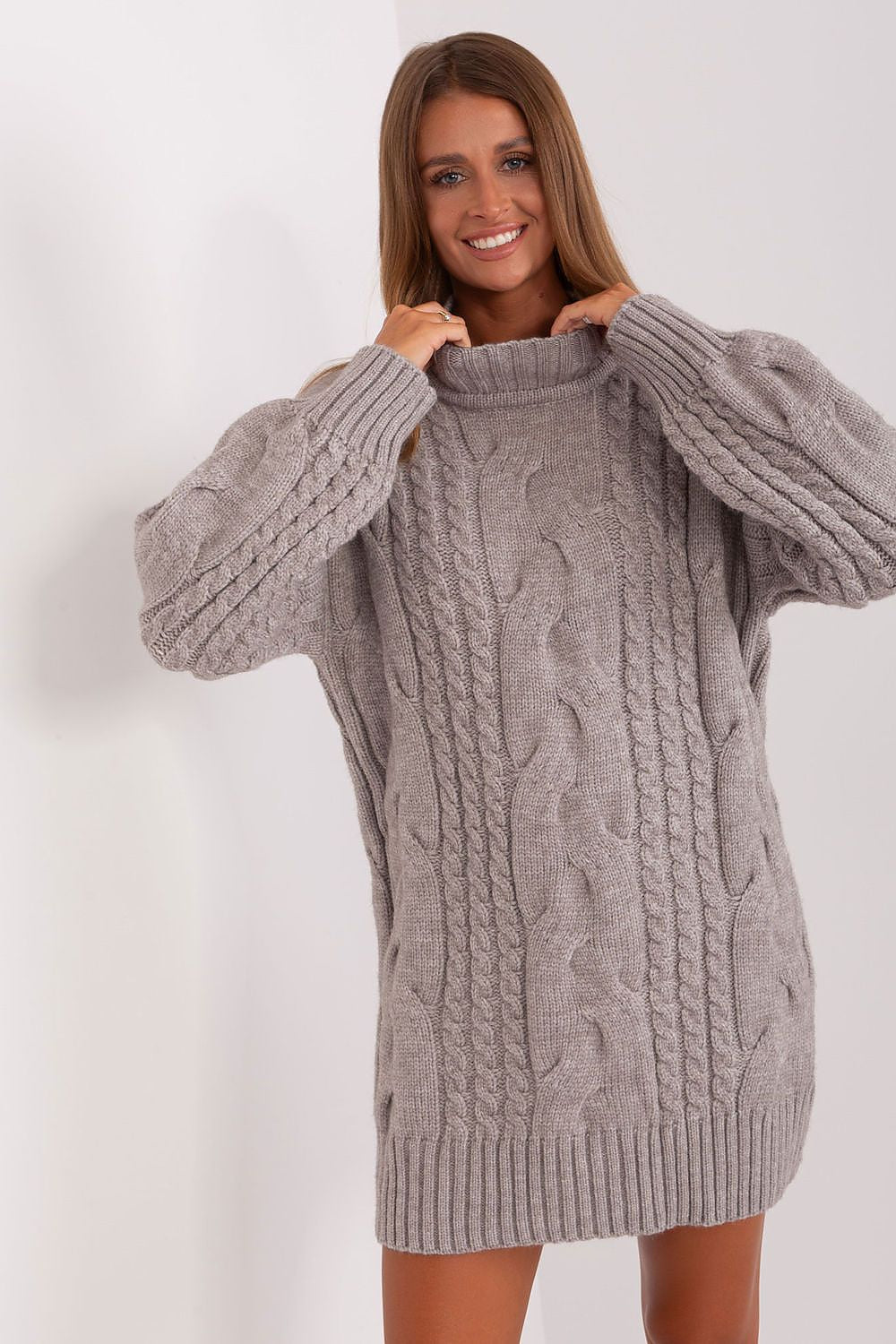 Langer Pullover Modell 185743 AT