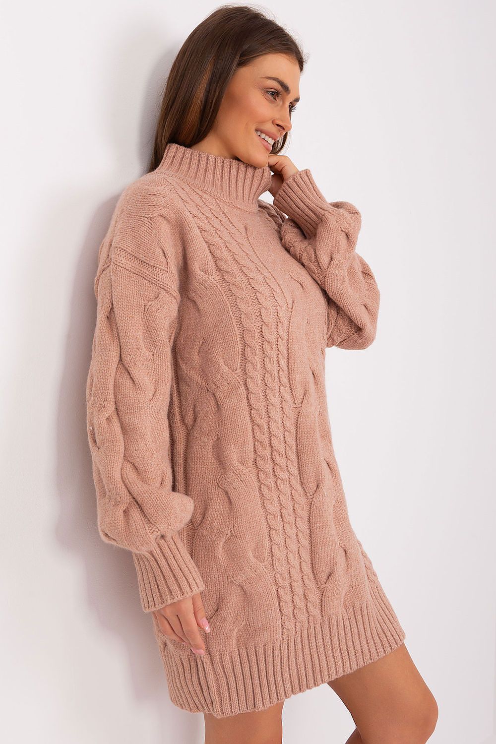 Langer Pullover Modell 185743 AT