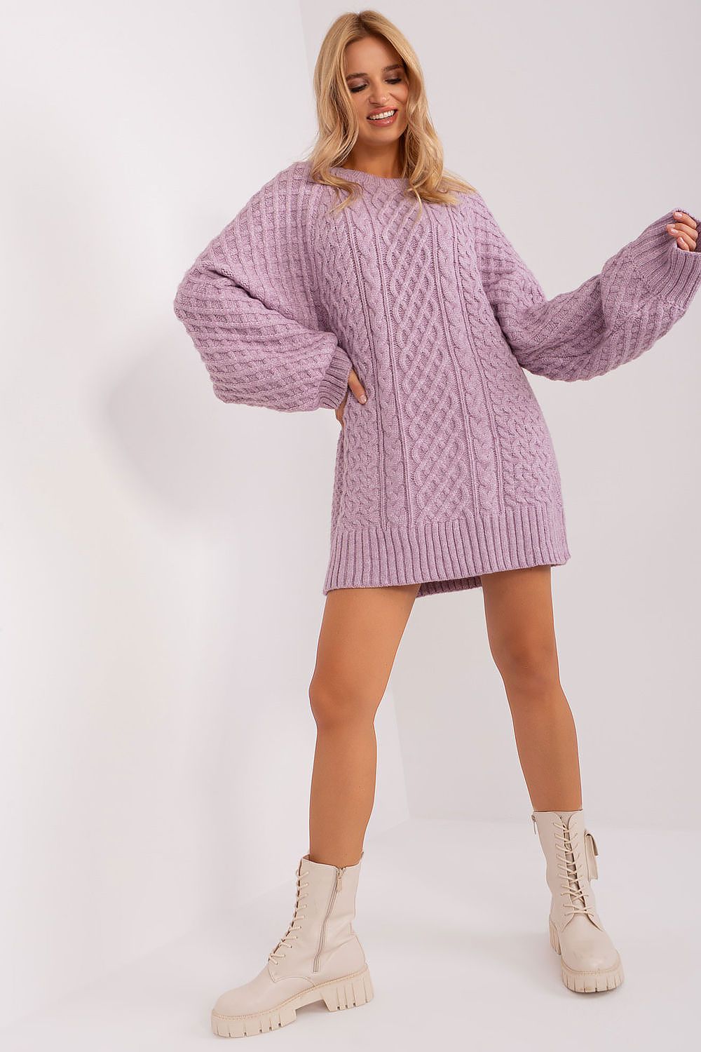 Langer Pullover Modell 185749 AT