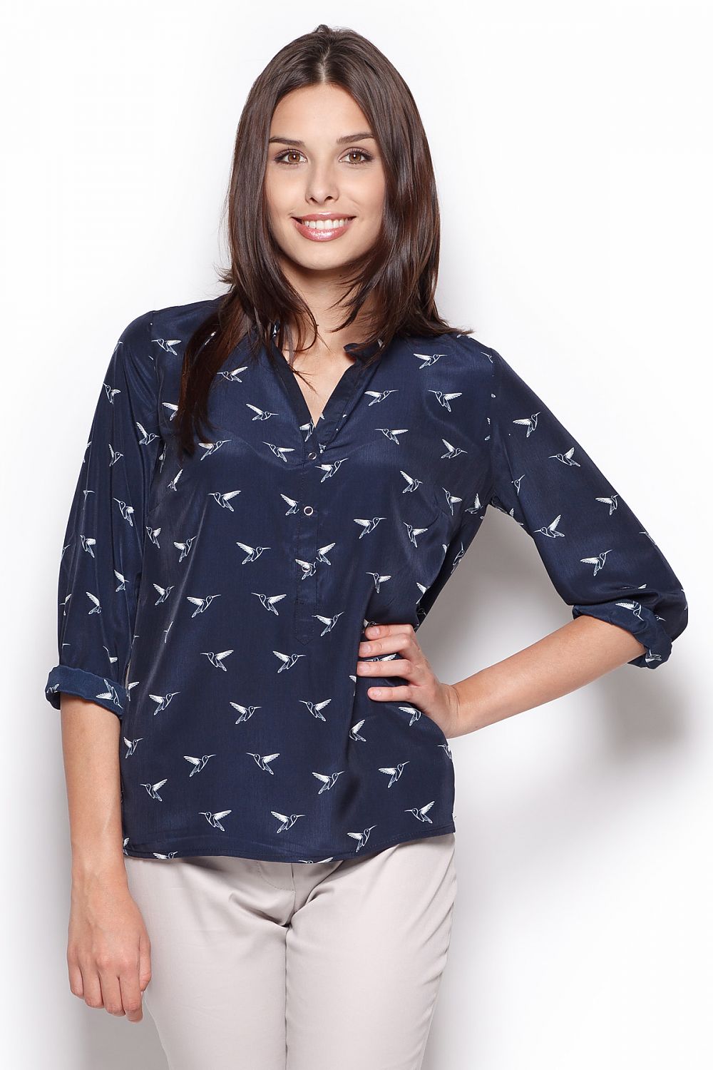 Langarmshirt Modell 44286 Figl