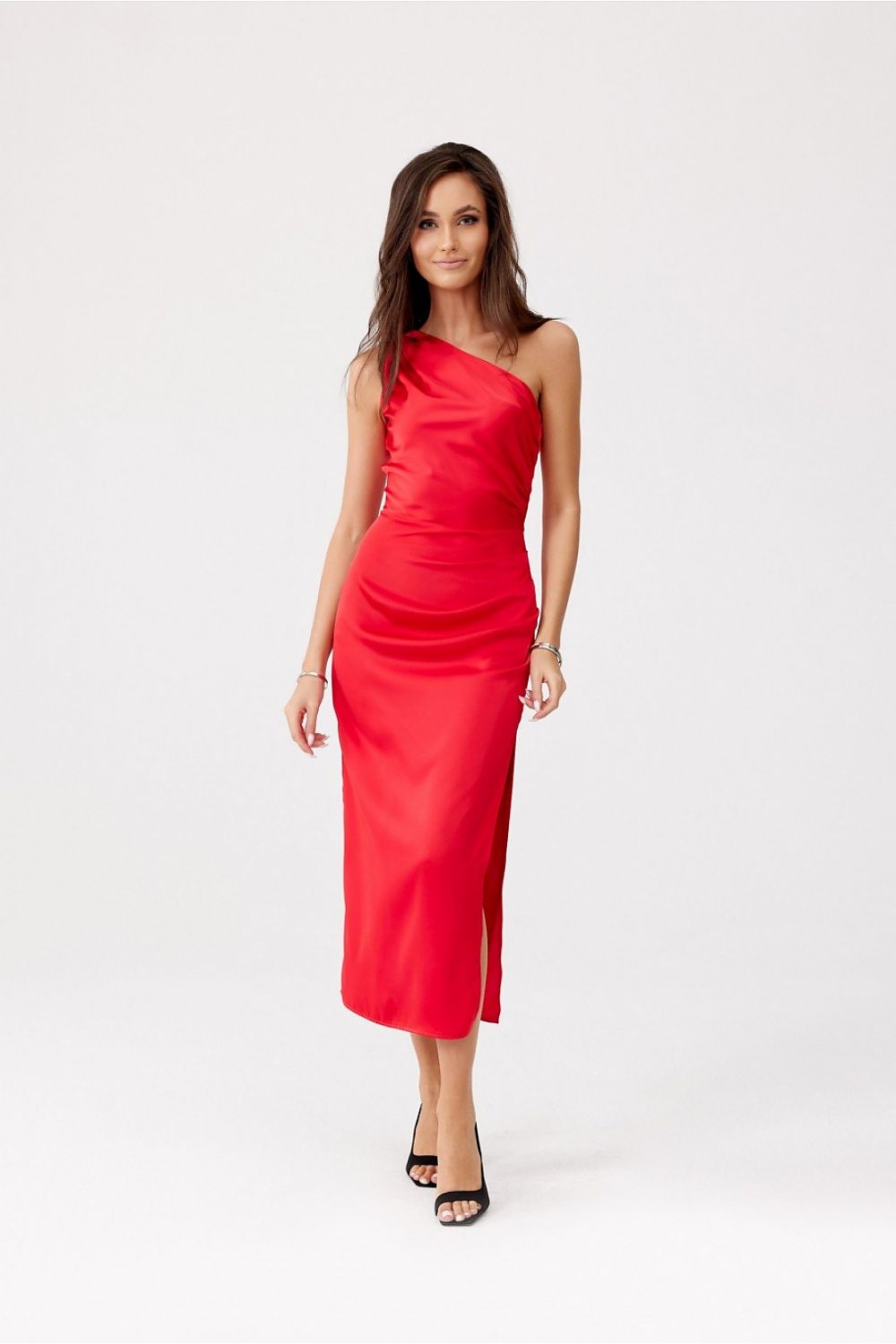 Aurora Pleated Midi Dress | 200159 Roco Fashion