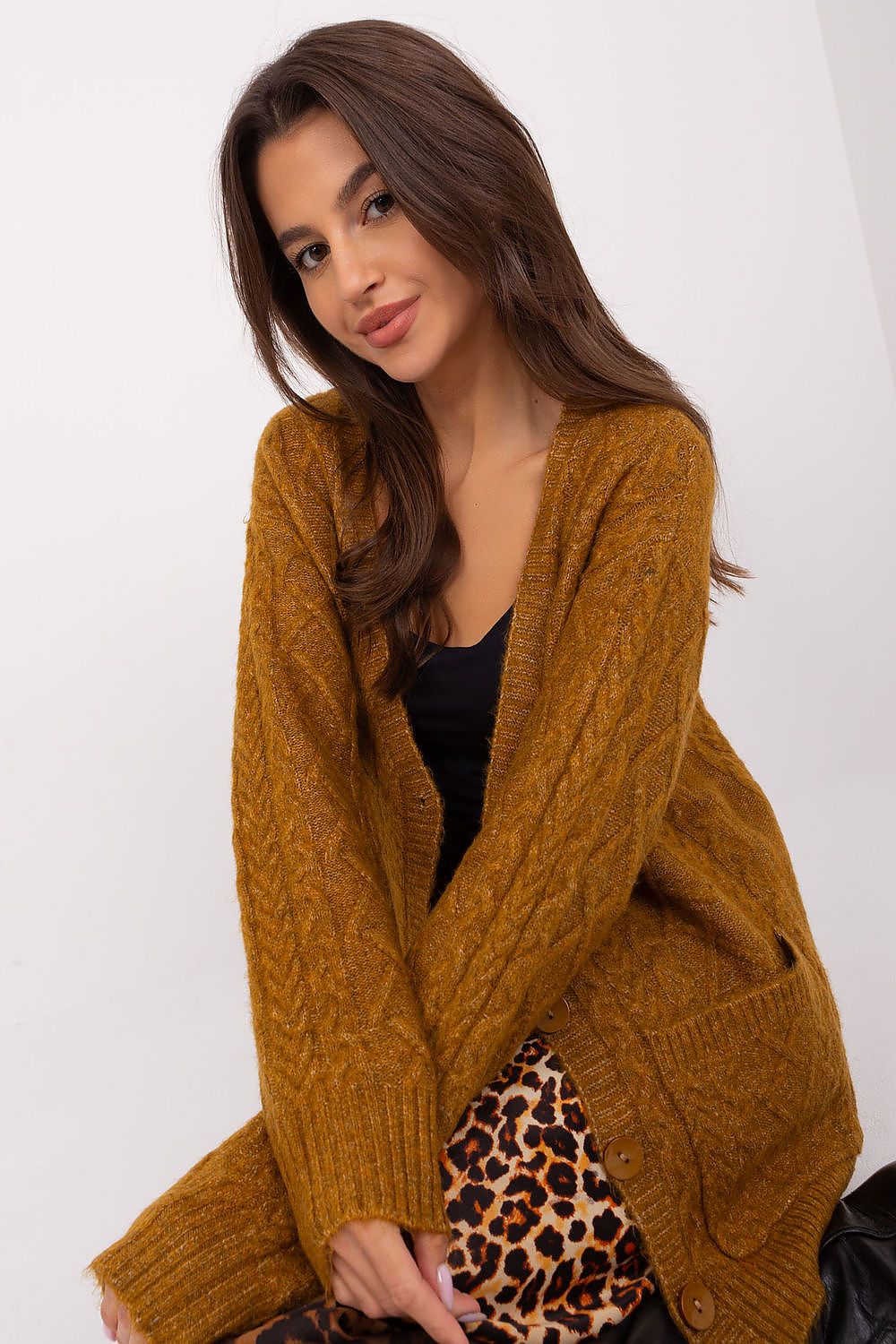 Strickjacke Modell 186752 AT