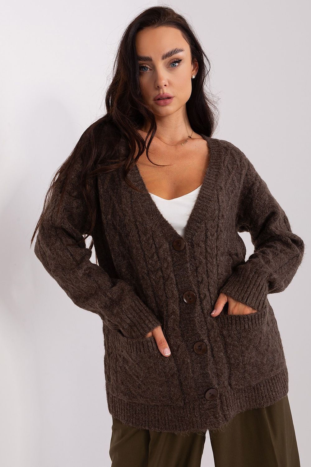 Strickjacke Modell 186752 AT