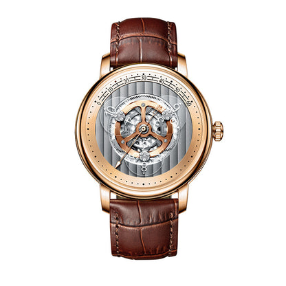 Small Men's Watch with Open Heart: Elegance and Precision in One