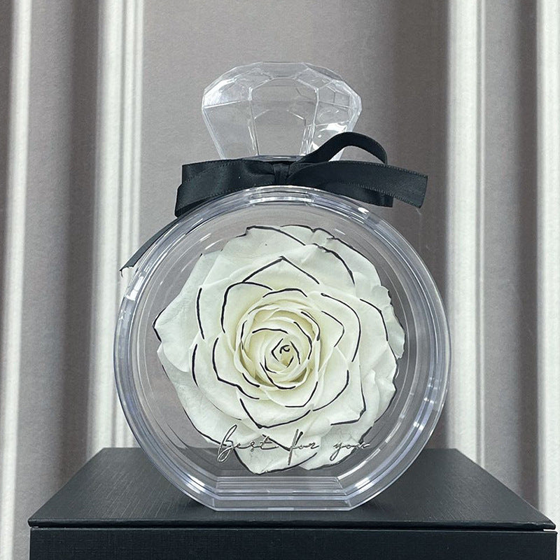 Eternal Rose in Glass Box – Perfect Valentine's Day Gift