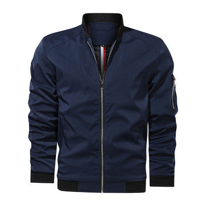 Spring/Autumn casual bomber jacket slim style