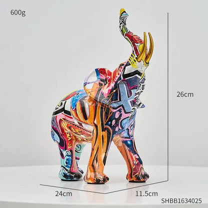 Sculptures &amp; Figurines Modern Decoration elephants