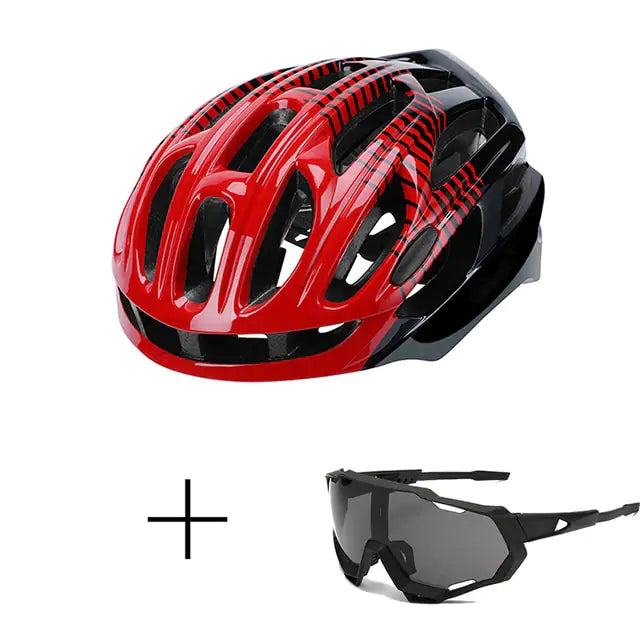 Racing bike helmet aero