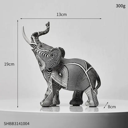 Sculptures &amp; Figurines Modern Decoration elephants