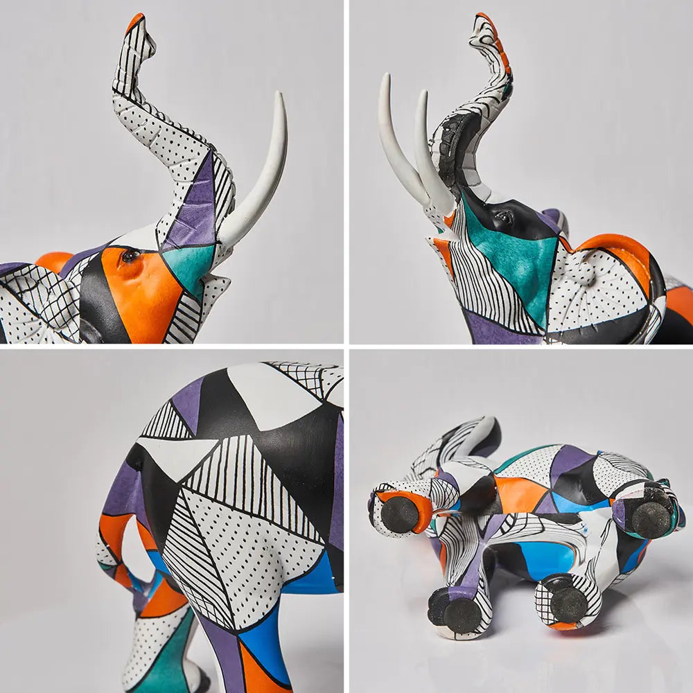 Sculptures &amp; Figurines Modern Decoration elephants