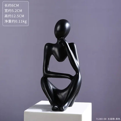 Resin Statues Floating Coffee Cup Art Sculpture Decoration