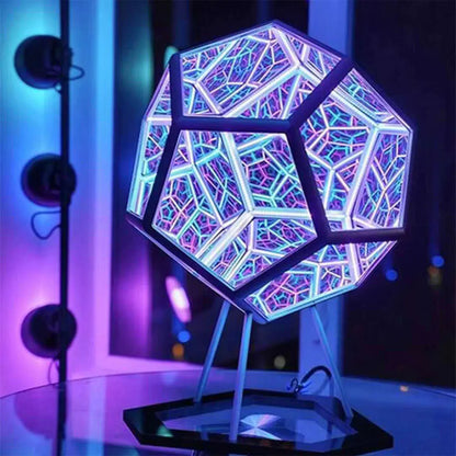 The InfiniteX Dodecahedron lamp