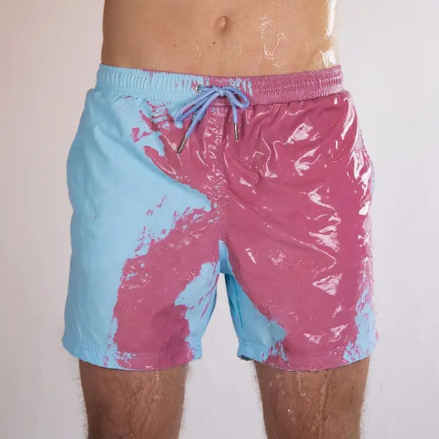 Farbwechselnde Herren-Badeshorts