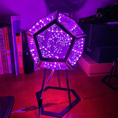 The InfiniteX Dodecahedron lamp