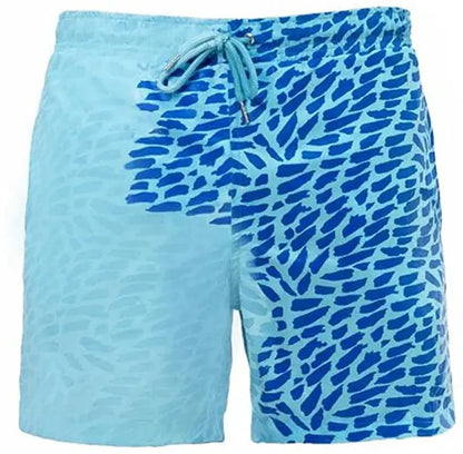 Color Changing Men's Swim Shorts