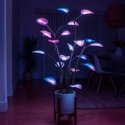 Moderne verlichting plant