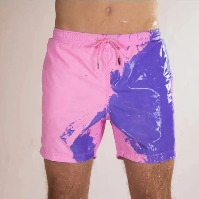 Farbwechselnde Herren-Badeshorts