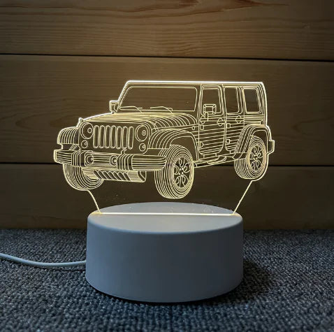 3D Room Desk night lamp