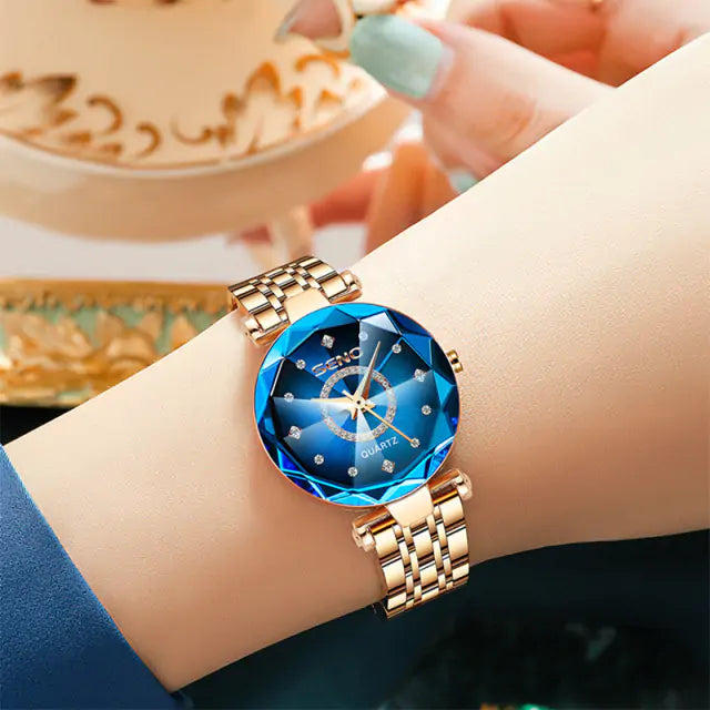 Quartz Diamand Horloge