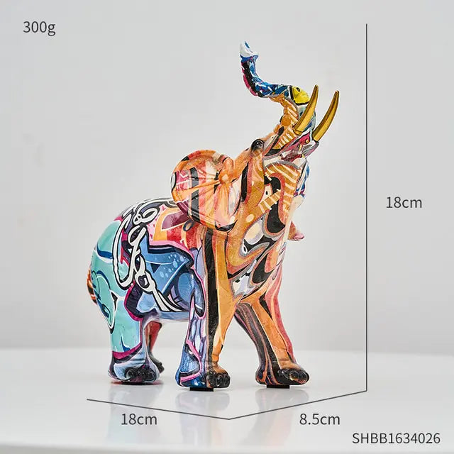 Sculptures &amp; Figurines Modern Decoration elephants