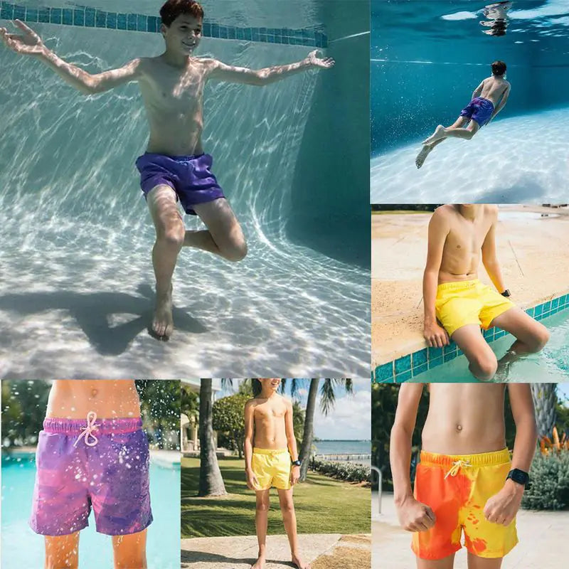 Color Changing Men's Swim Shorts