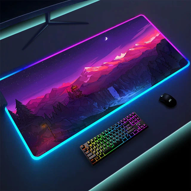 Rutschfestes RGB-Gaming-Pad