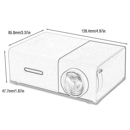 HomeLedProjector - Mini projector for home