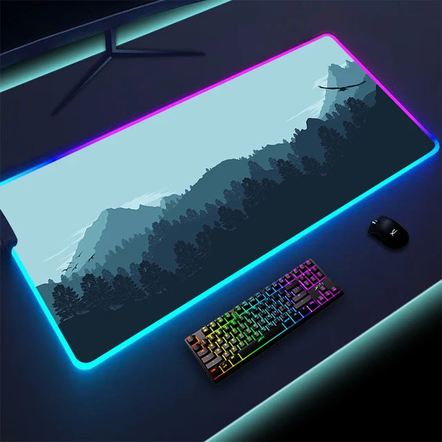 Rutschfestes RGB-Gaming-Pad