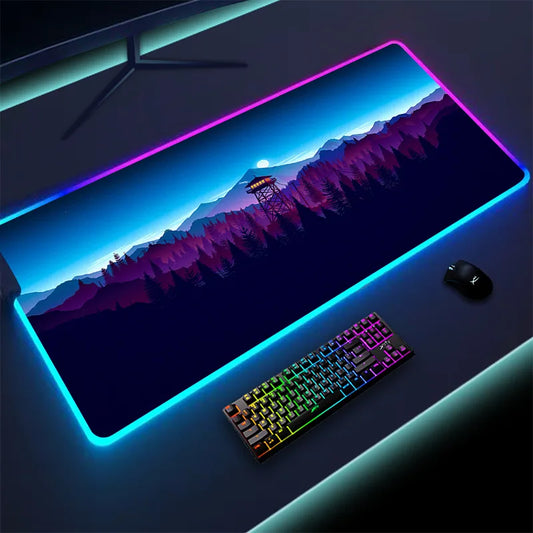 Rutschfestes RGB-Gaming-Pad