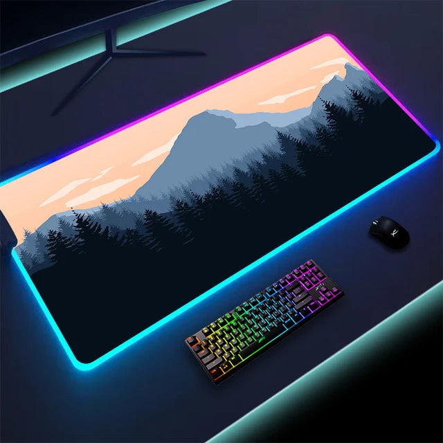 Rutschfestes RGB-Gaming-Pad