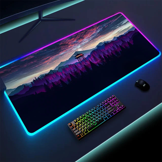 Rutschfestes RGB-Gaming-Pad