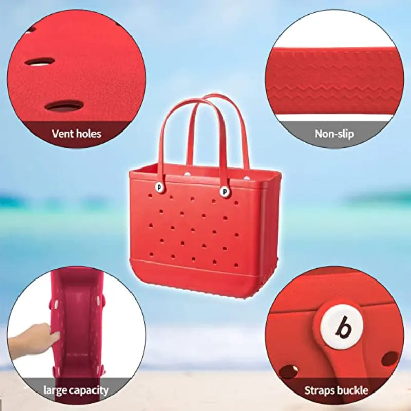 Strandtasche aus Gummi