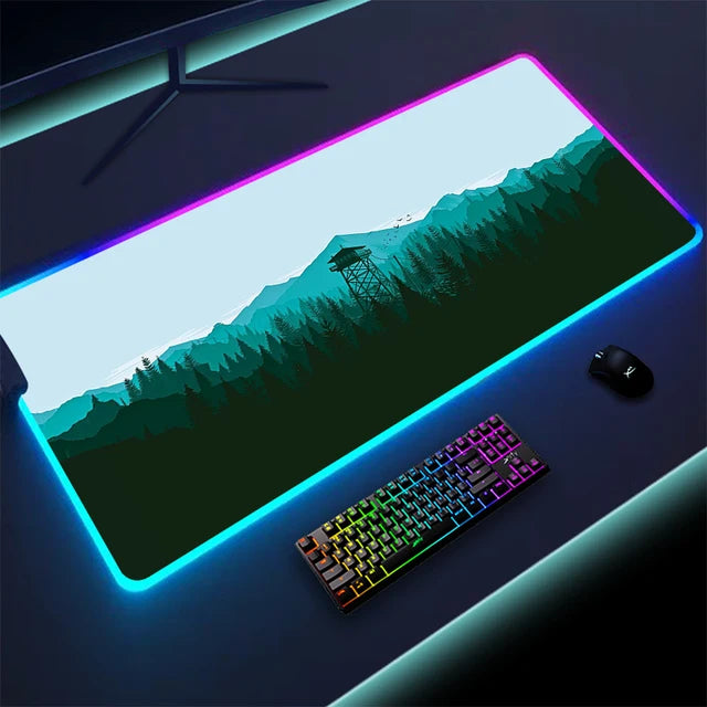 Rutschfestes RGB-Gaming-Pad