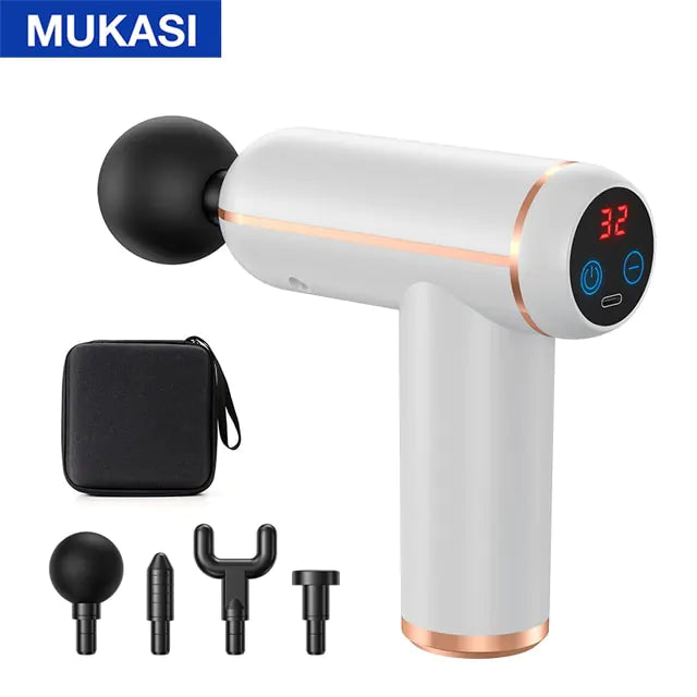 Mukasi Portable Percussion Massage Gun for Deep Muscle Relaxation