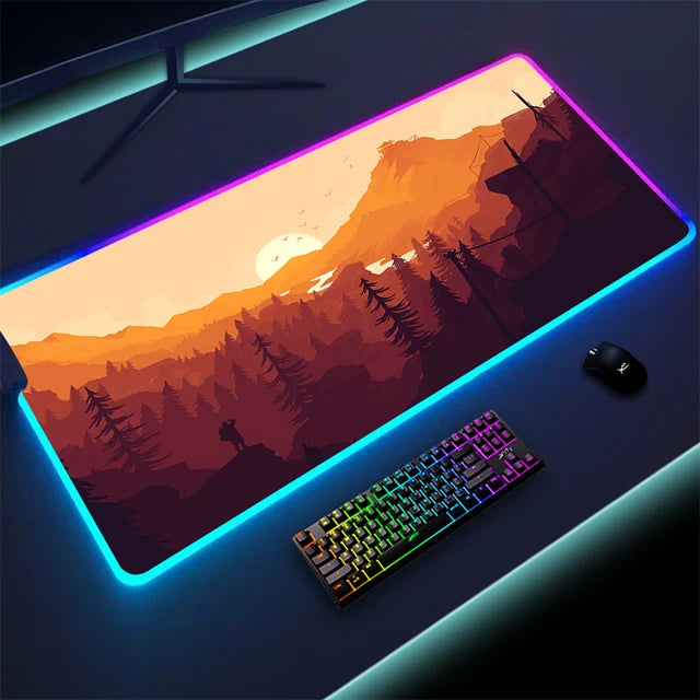 Rutschfestes RGB-Gaming-Pad