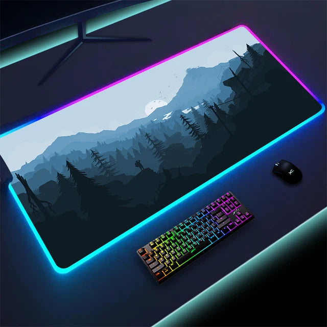 Rutschfestes RGB-Gaming-Pad