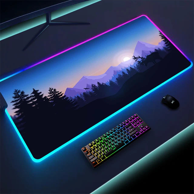 Rutschfestes RGB-Gaming-Pad