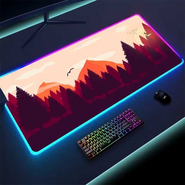 Rutschfestes RGB-Gaming-Pad