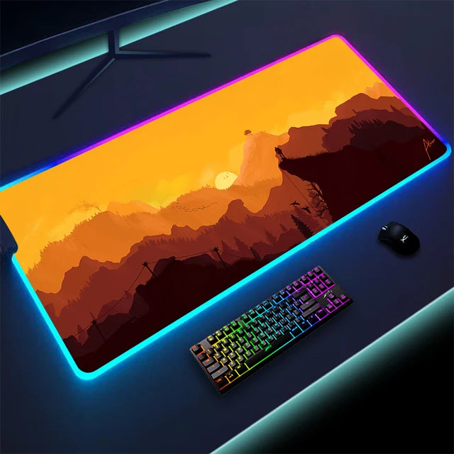 Rutschfestes RGB-Gaming-Pad