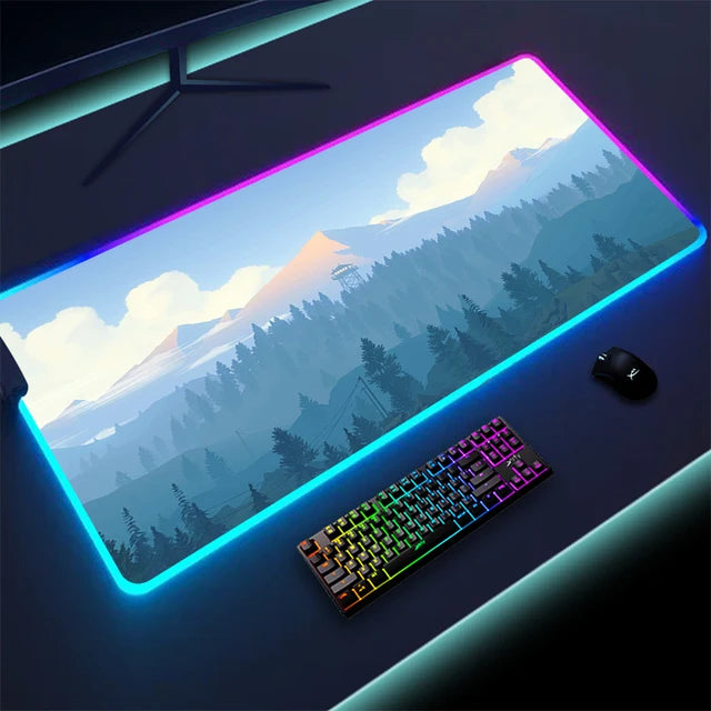 Rutschfestes RGB-Gaming-Pad